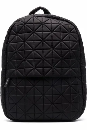 VeeCollective Quilted leather-trim backpack