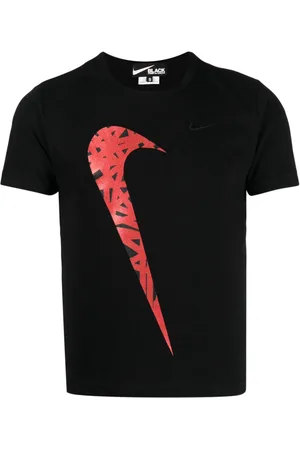 Comme des Garçons X Nike logo-print cotton T-shirt