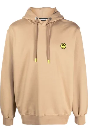 BARROW Logo-print cotton hoodie