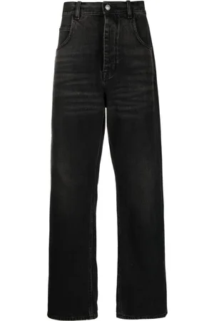 haikure Straight-leg cotton jeans