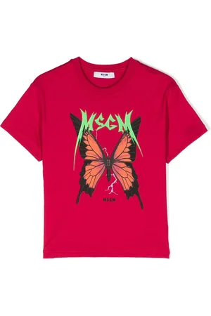Msgm Logo-print cotton T-shirt