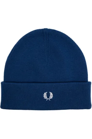 Fred Perry Logo-embroidered ribbed-knit beanie