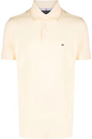 Tommy Hilfiger Logo-embroidered cotton polo shirt