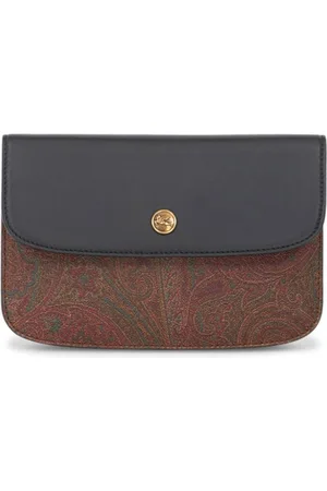 Etro Paisley-print leather wallet