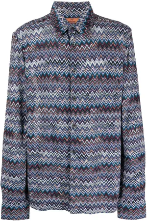 Missoni Zigzag-pattern long-sleeved shirt
