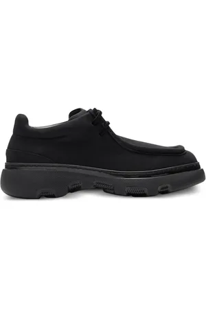 Burberry Lace-up suede derby shoes