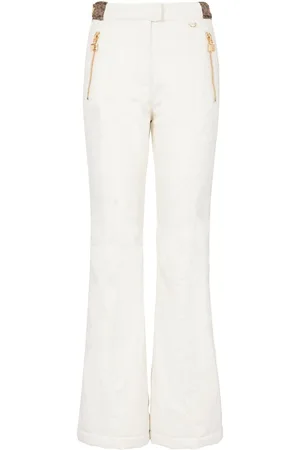 Balmain Monogram-stripes ski trousers