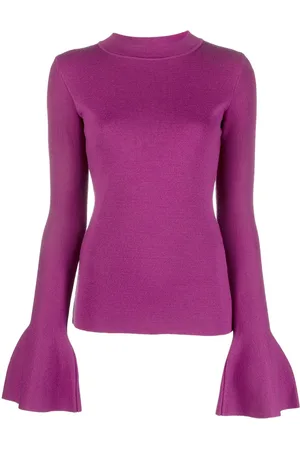 Destree Joan flared-sleeve knitted jumper