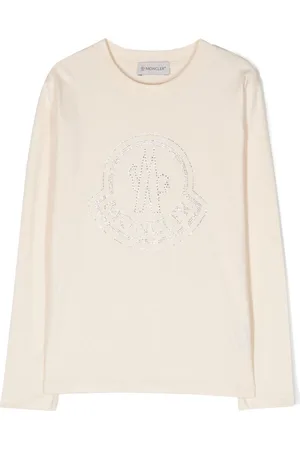 Moncler Studded logo-detail cotton T-shirt