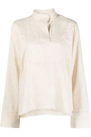 Destree Paavo button-placket shirt