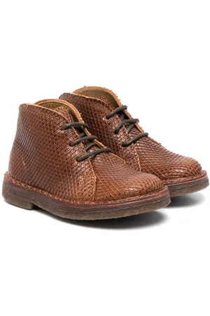PèPè Lace-up leather boots