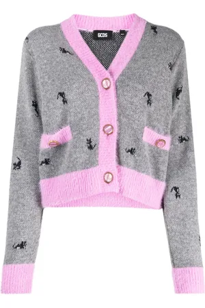 GCDS Kittho wool-blend cardigan
