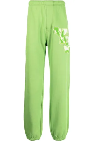 Y-3 GFX FT logo-patch cotton track pants