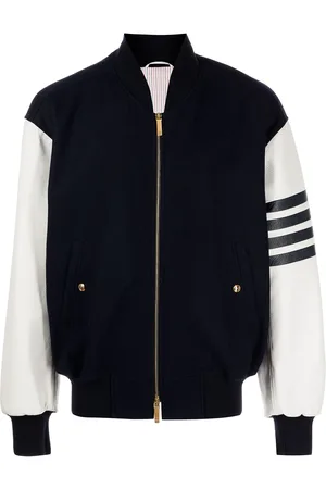 Thom Browne 4-Bar stripe bomber jacket