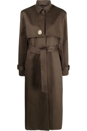 Destree Rudolf belted trench coat