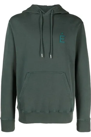 Etudes Klein logo-patch hoodie
