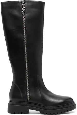 Michael Kors Regan leather boots