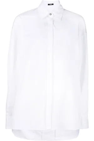 VERSACE Button-up cotton shirt