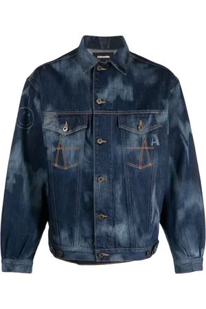 Ahluwalia Signature tie-dye denim jacket