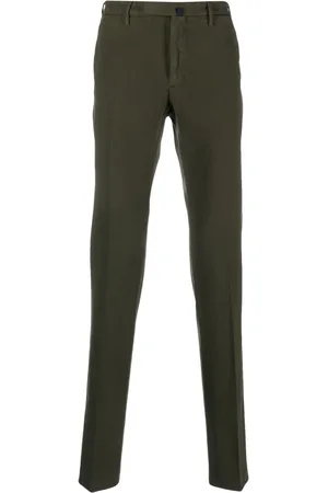 Incotex Batavia pressed-crease slim-fit trousers