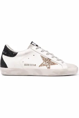 Golden Goose Star-patch lace-up sneakers