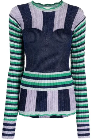 HENRIK VIBSKOV Colour-block knit jumper