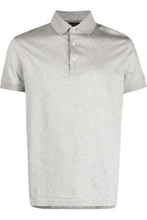 Tommy Hilfiger Logo-embroidered cotton polo shirt