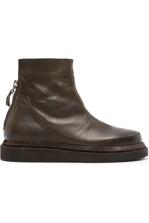 Moma Faded cal leather ankle boots