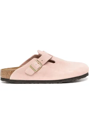 Birkenstock Boston suede clogs
