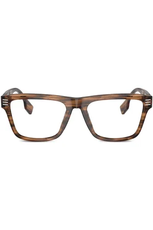 Burberry Logo-print square-frame glasses