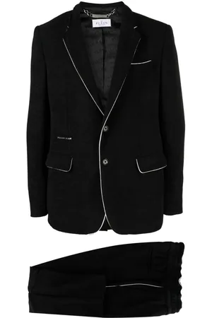 Philipp Plein Single-breasted chenille suit