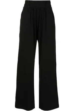 Lygia & Nanny Romã cotton-blend straight-leg trousers