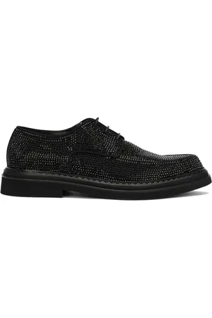 Dolce & Gabbana Rhinestone-embellished derby shoes