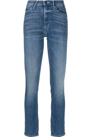 Mother Dazzler mid-rise slim-cut jeans