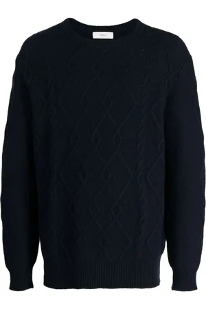 PRINGLE OF SCOTLAND Cable-knit cashmere jumper