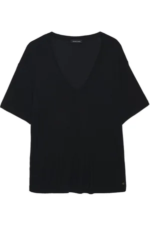 ANINE BING Vale V-neck T-Shirt