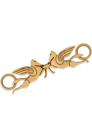 Etro Pegaso-motif scarf pin