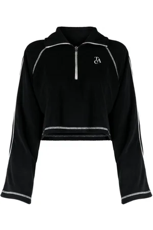 tout a coup Logo-embroidered polo top