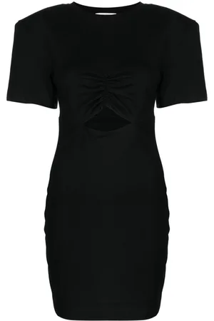 Nensi Dojaka Cut-out cotton minidress