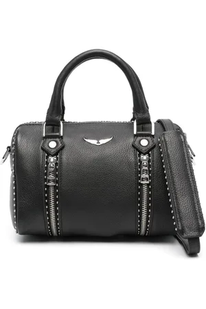 Zadig & Voltaire Small logo leather tote bag
