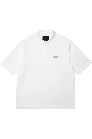 Purple Brand Logo-patch piqué polo shirt