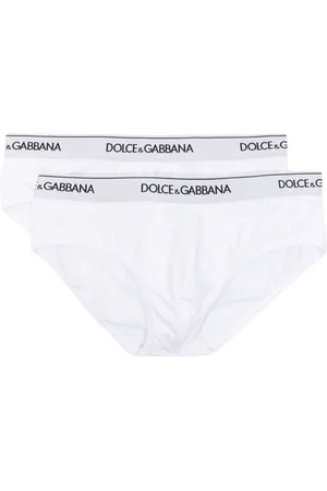 Dolce & Gabbana Logo-waistband cotton briefs (pack of two)