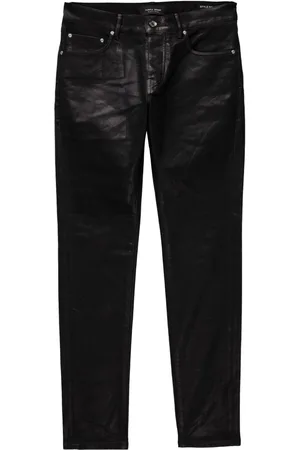 Purple Brand P001 Leathered skinny jeans