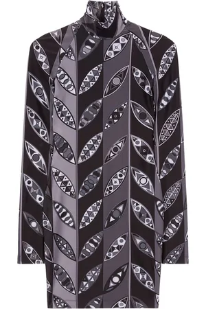 Puccini Abstract-print cropped top