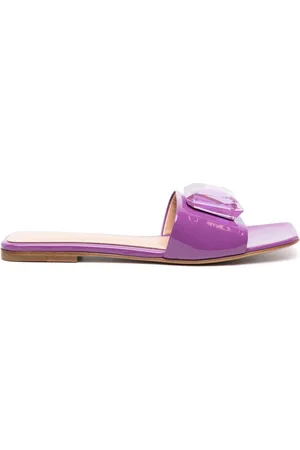 Gianvito Rossi Jaipur crystal-embellished slides
