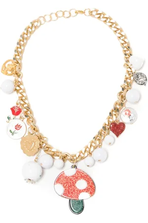 AMIR SLAMA Mushroom-pendant necklace
