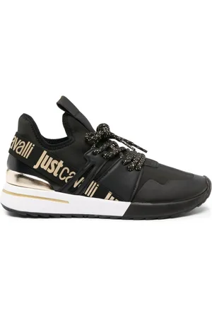 Roberto Cavalli Logo-print low-top sneakers