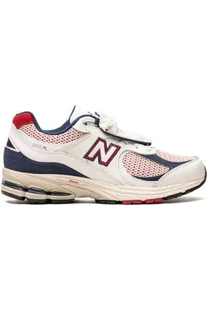 New Balance 2002R "Sea Salt/Team Red" sneakers