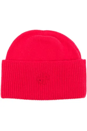 Patou Logo-patch cashmere beanie
