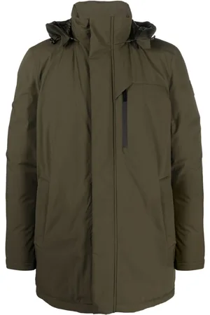 Woolrich Mountain padded-interior parka coat